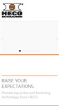 Mobile Screenshot of heco-schrauben.com